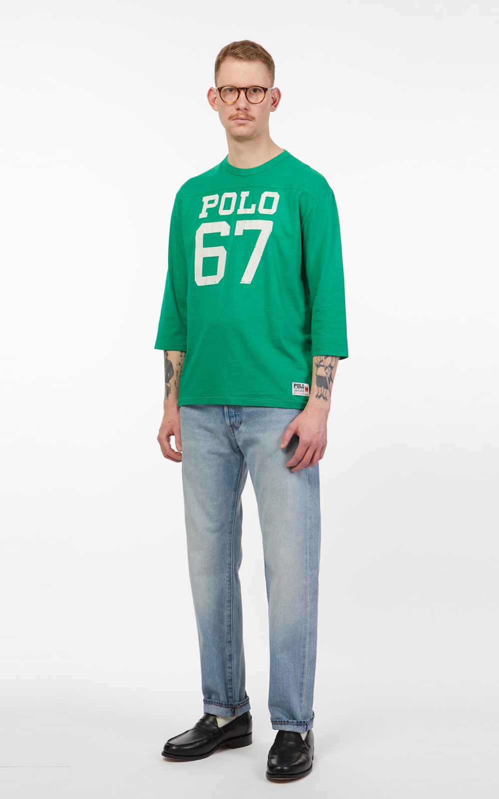 Polo Ralph Lauren M2 Mid Sleeve T-Shirt Green | Cultizm