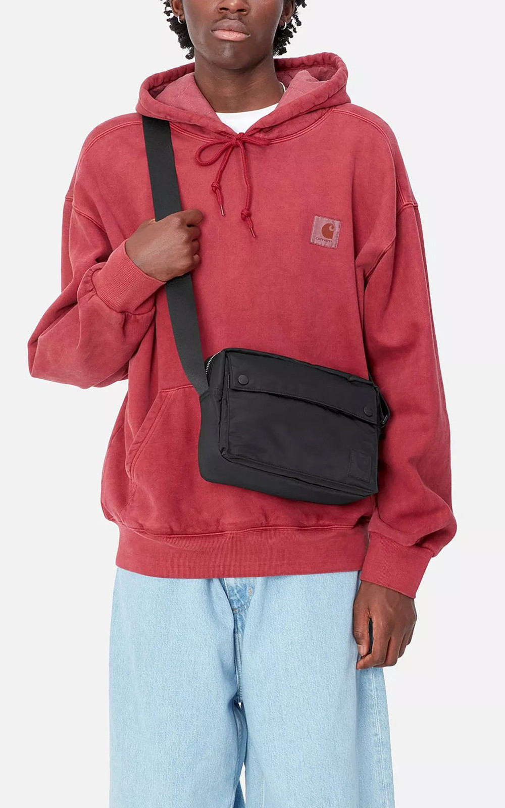 ショルダーバッグ CARHARTT OTLEY SHOULDER BAG 5MM313 Carhartt WIP Otley Shoulder Bag Black | Cultizm