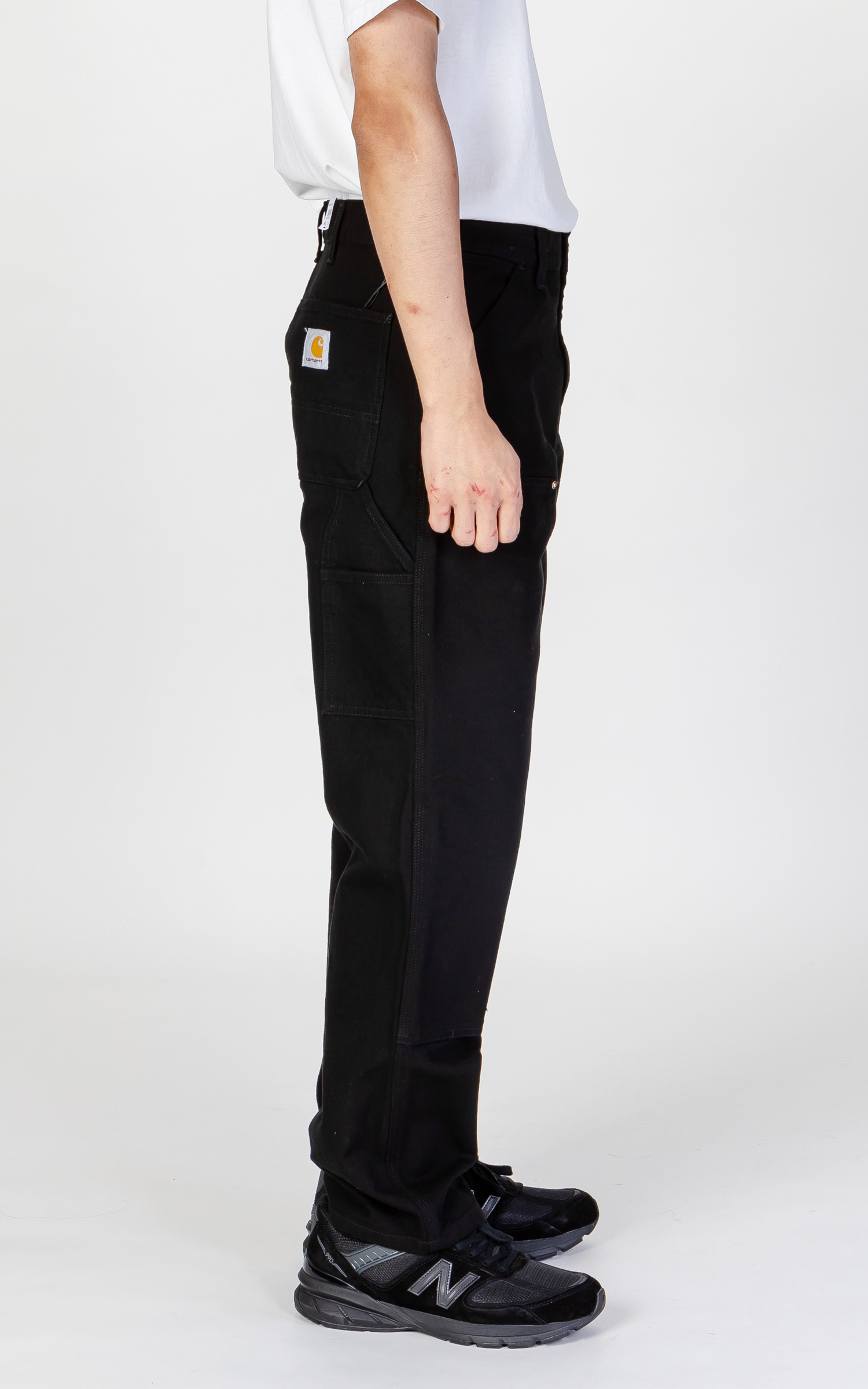 Carhartt WIP – Double Knee Pant Black /rinsed