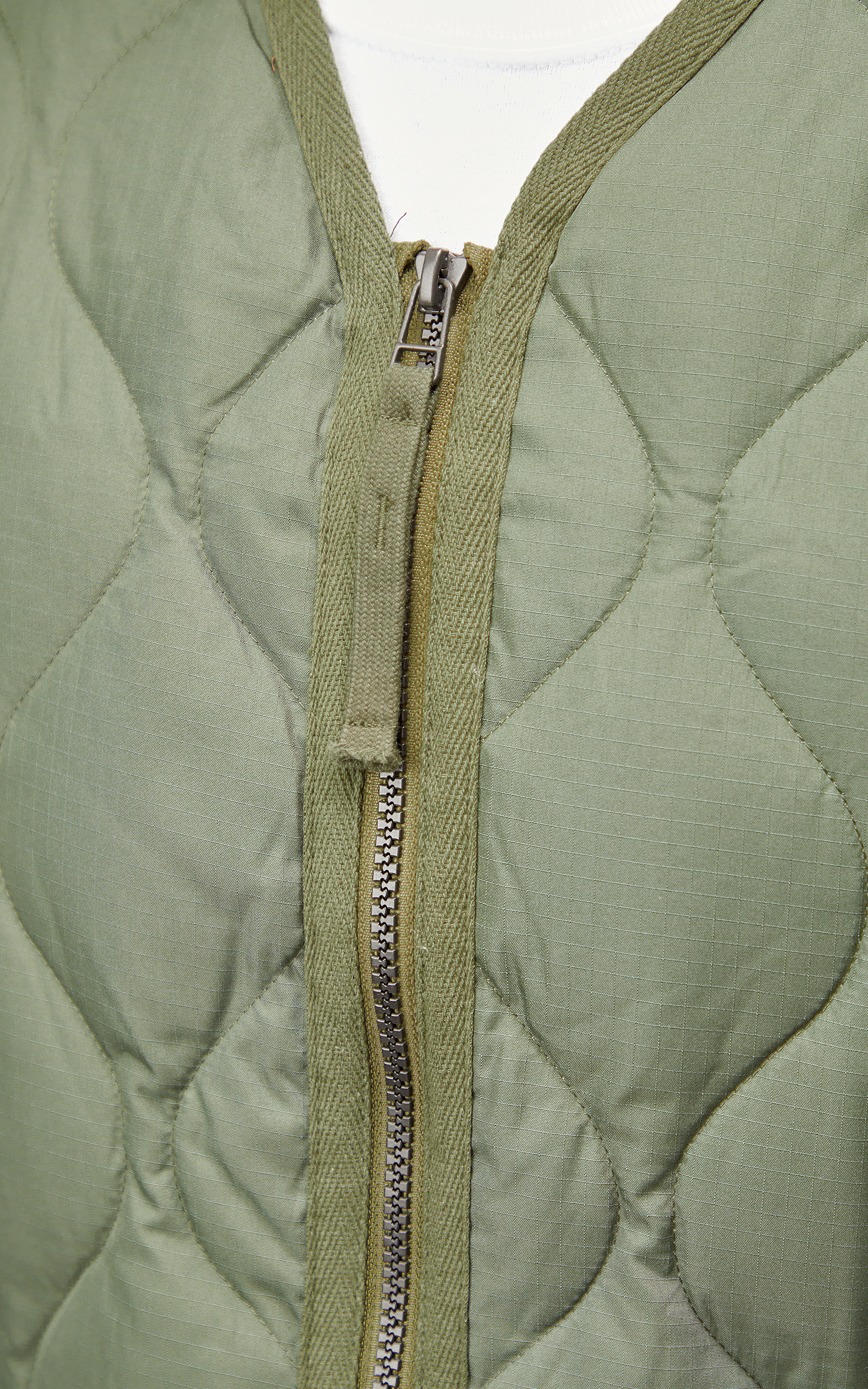 taion military zip v neck vest