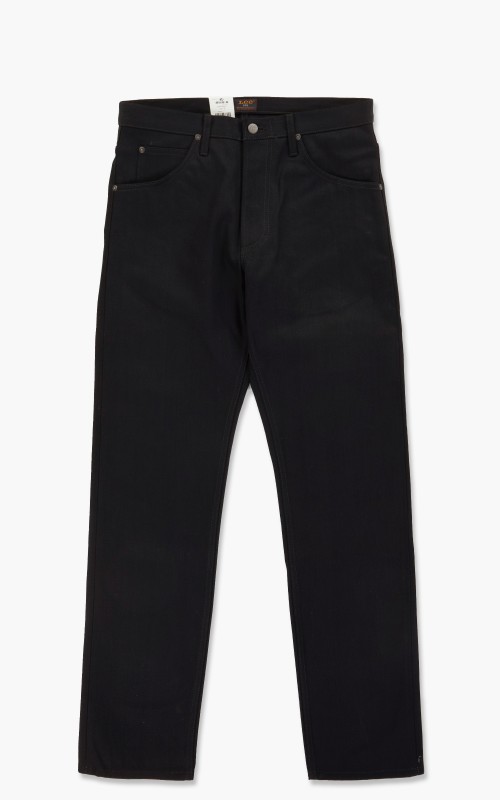 Lee 101 101 Z Jeans Dry Black Rigid Selvage Denim Black 13oz