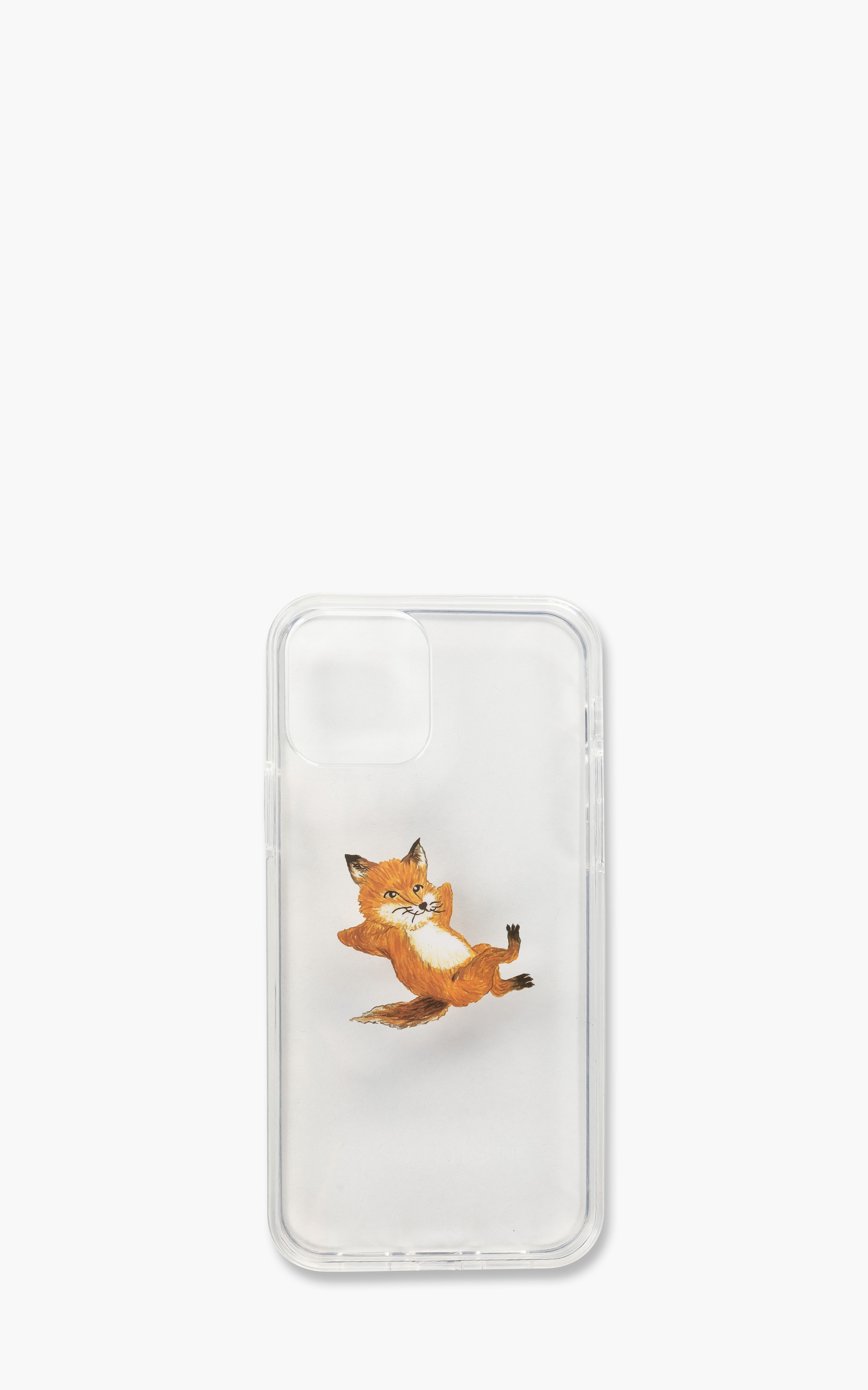 Maison Kitsuné iPhone 12/iPhone 12 Pro Case Chillax Fox Transparent