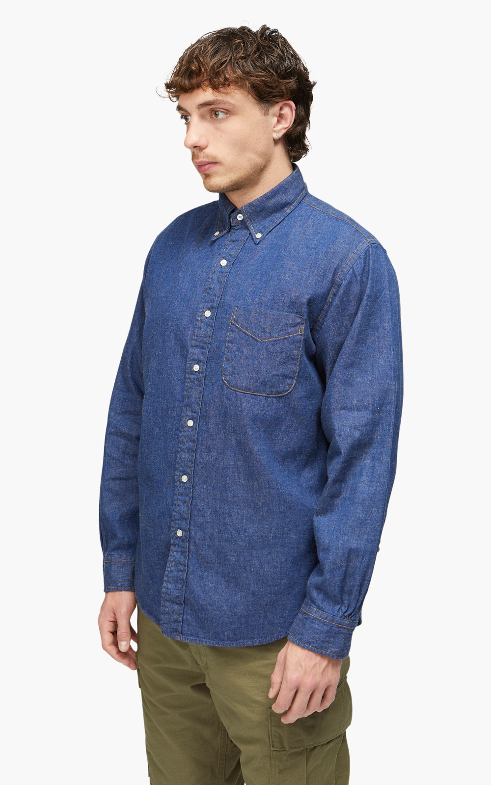 美品 □日本製□ orSlow TAKUMI Denim XS 楽天市場】【orslow】 TAKUMI Linen Denim リネンデニム半纏 作