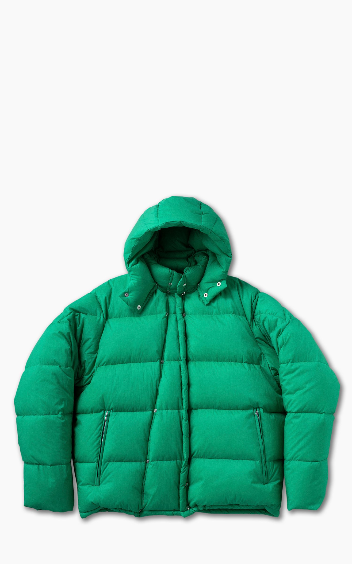 Kaptain Sunshine Mont Blanc Puffer Down Jacket Kelly Green | Cultizm