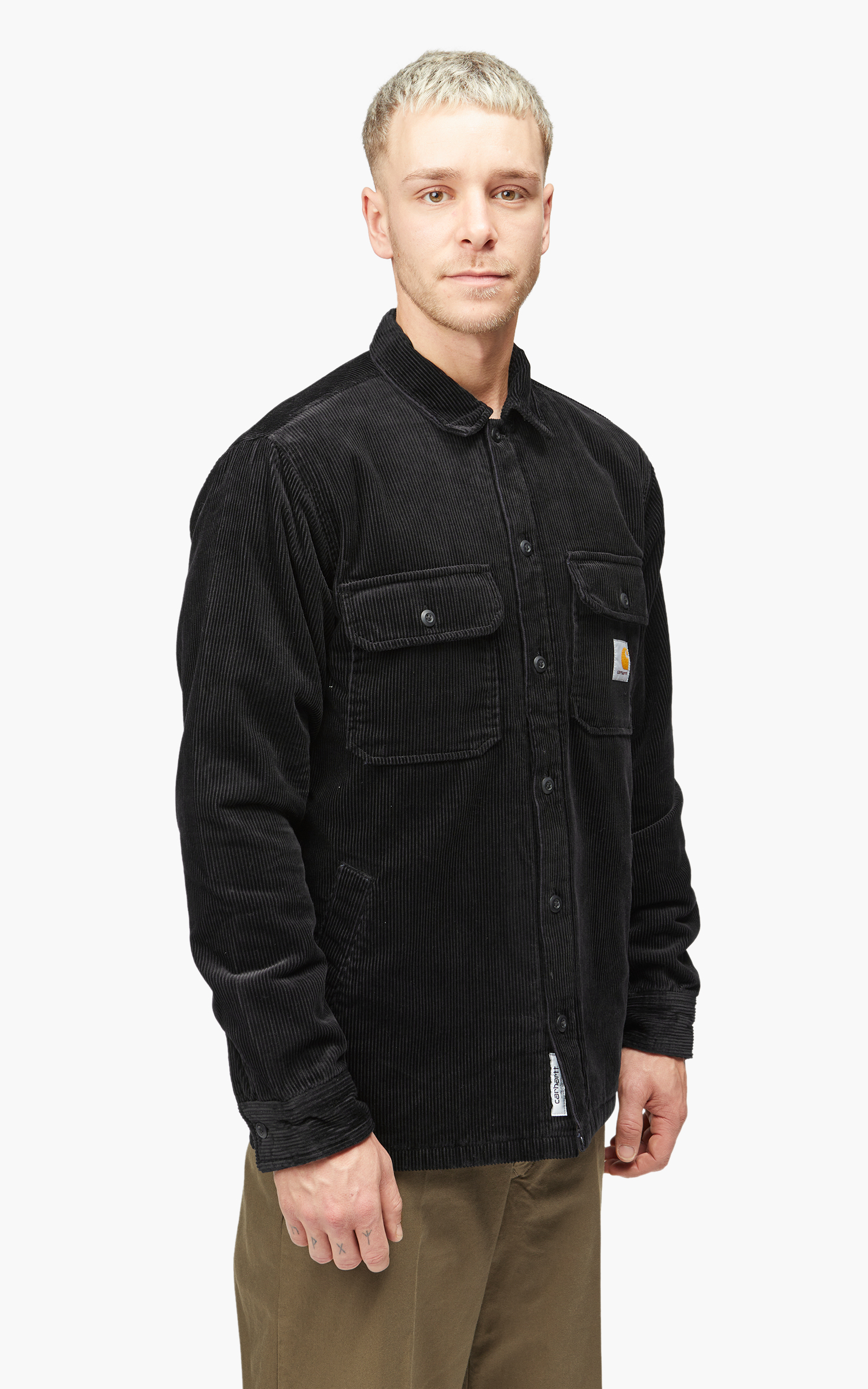 Carhartt WIP Whitsome Shirt Jac Black | Cultizm