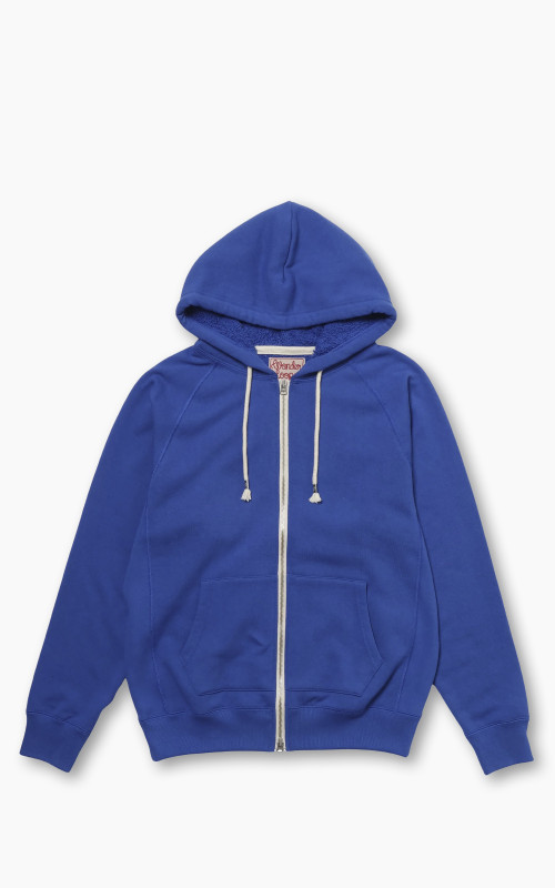 Wonder Looper Zip Hoodie Super Looper French Terry Blue