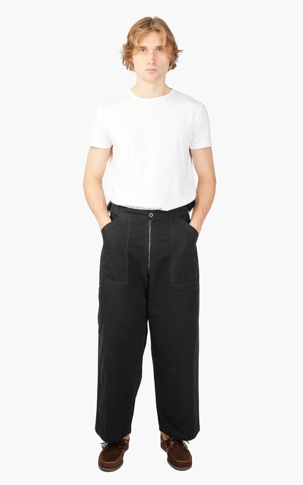パンツ markaware marka MILITARY TROUSERS EASY MARKAWARE(マーカウェア) - EASY ARMY TROUSERS ORGANIC WOOL