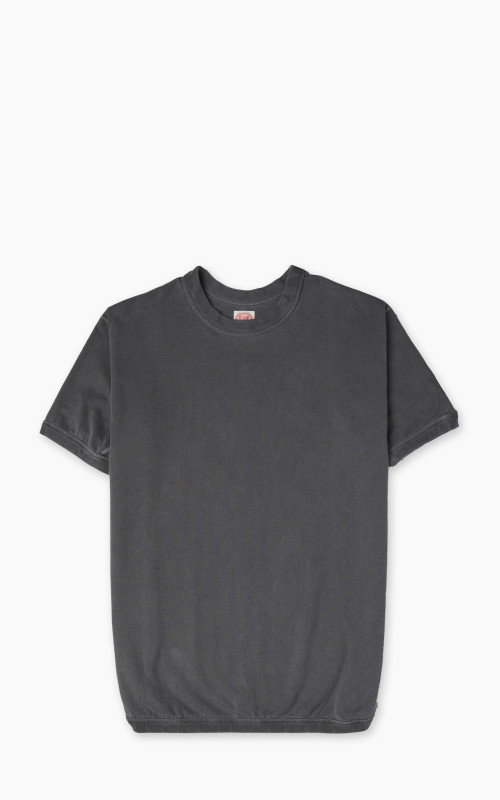 Fullcount 5222-25 Flat Seam Heavyweight T-Shirt Pigment Dyed Ink Black