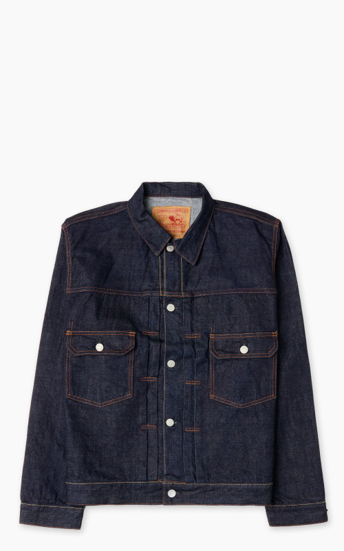 Pherrow’s 407J-SW Type 2 Denim Jacket Indigo