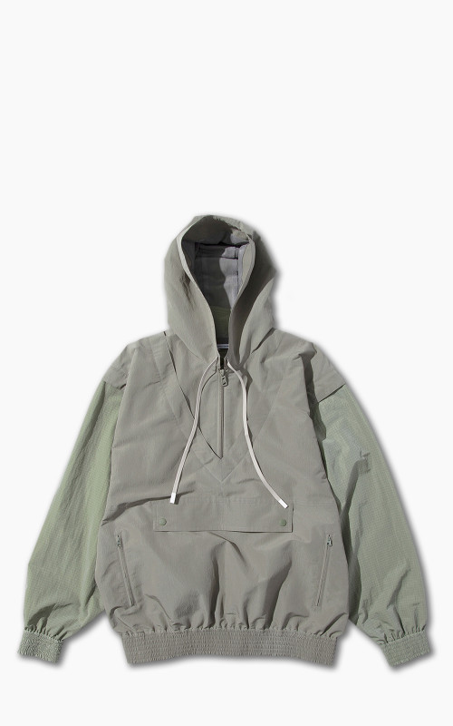 F/CE. Layered Windbreaker Sage Green