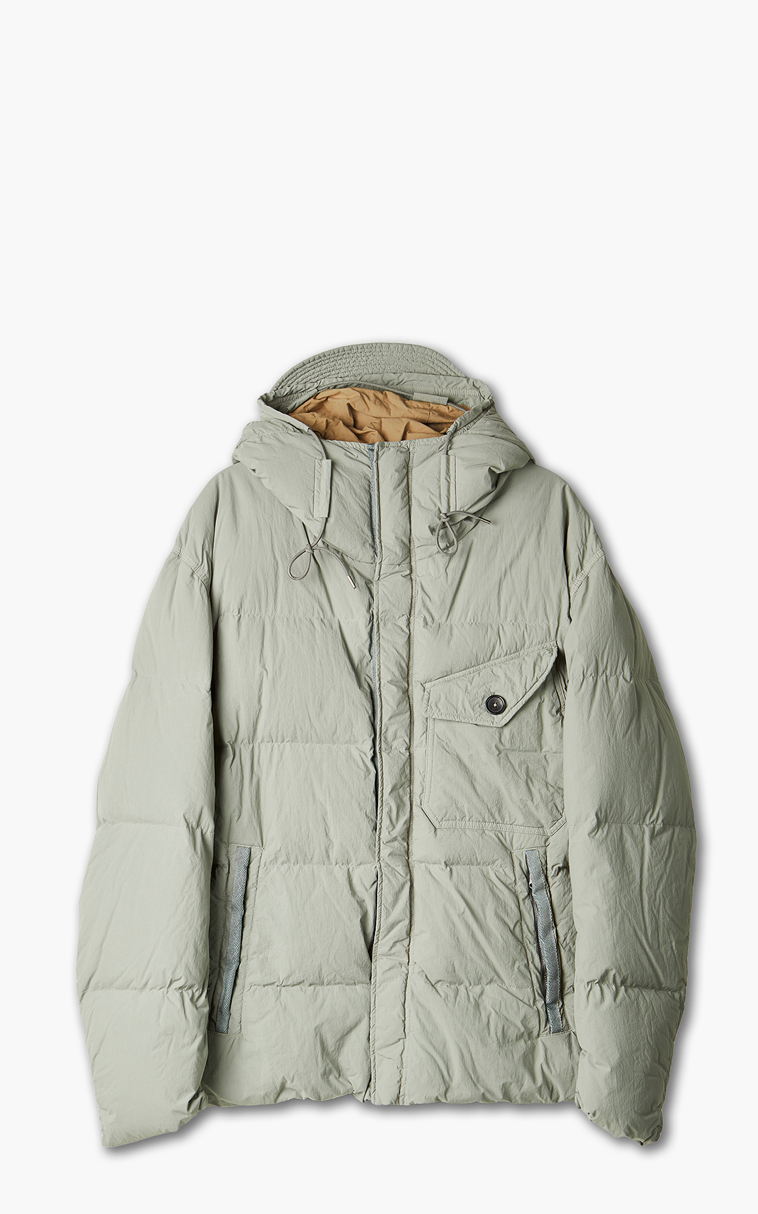Ten C Survival Down Jacket Grey | Cultizm Ten C Survival Down Jacket Grey | Cultizm