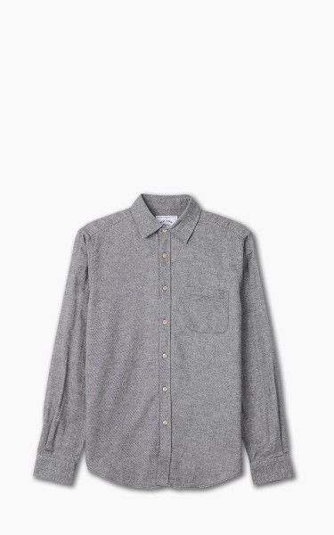 Portuguese Flannel Teca Shirt Light Grey