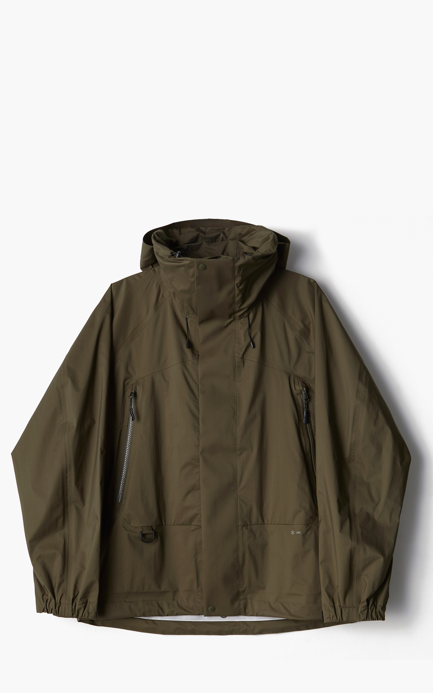 Snow Peak 2.5L Rain Jacket Olive | Cultizm