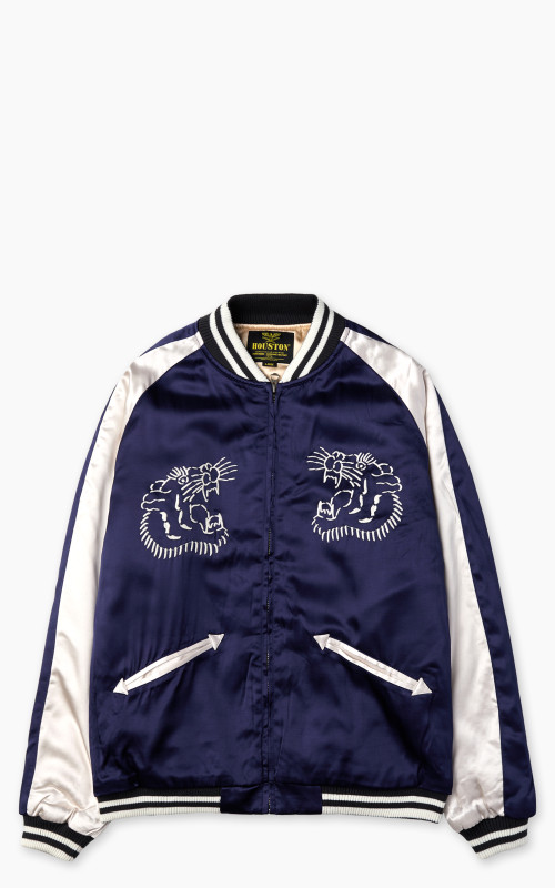 Houston Souvenir Jacket Tiger Navy | Cultizm Houston Souvenir Jacket Tiger Navy | Cultizm