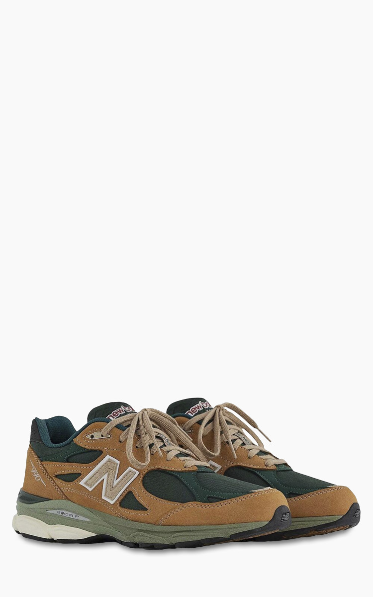 靴 newblance m990 wg3 28.0 New Balance M990 WG3 Tan/Green 