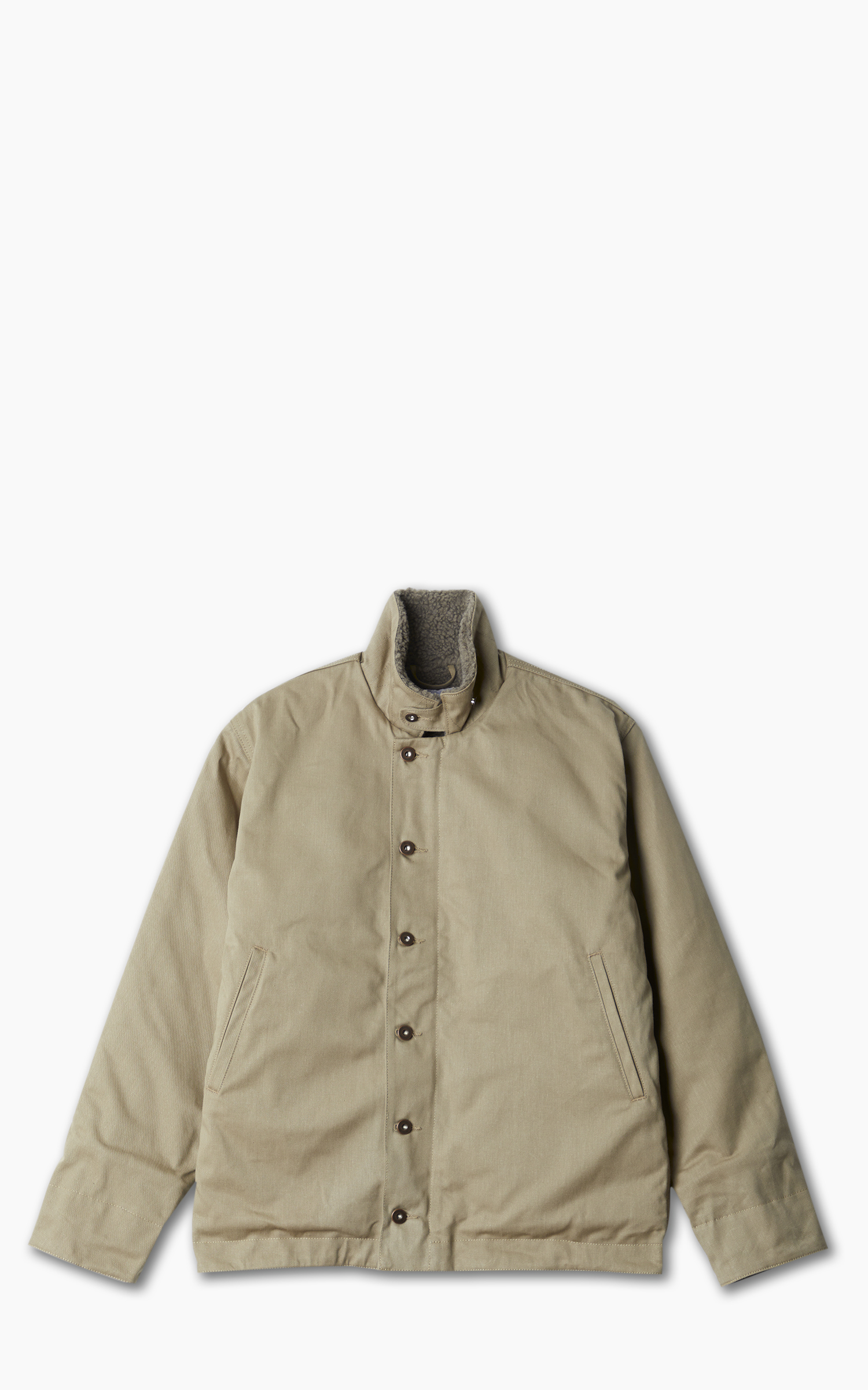 Tellason x Blubaugh N1 Deck Jacket Khaki | Cultizm