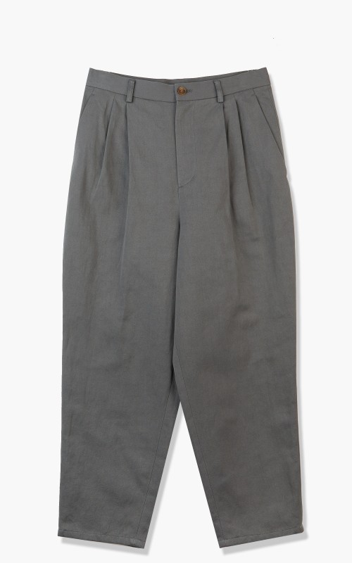 2 Tuck Tapered Pants Grey