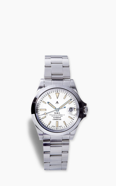 Naval Watch Company by LOWERCASE FRXA017 White Dial Metal