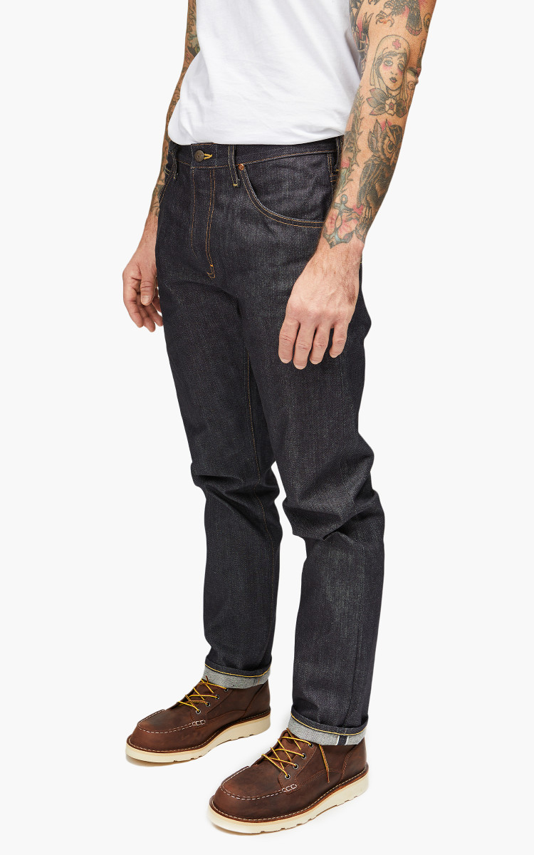 Lee 101 101 Z Jeans Dry Selvedge Indigo 15oz | Cultizm Lee 101 101 Z Jeans Dry Selvedge Indigo 15oz | Cultizm