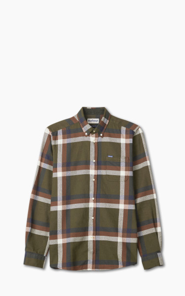 Barbour Folley Tailored Shirt Olive