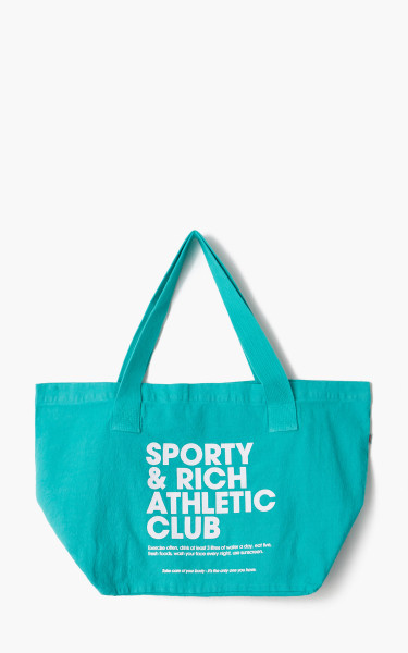 Sporty &amp; Rich Exercise Often Tote Turquoise AC465TU1