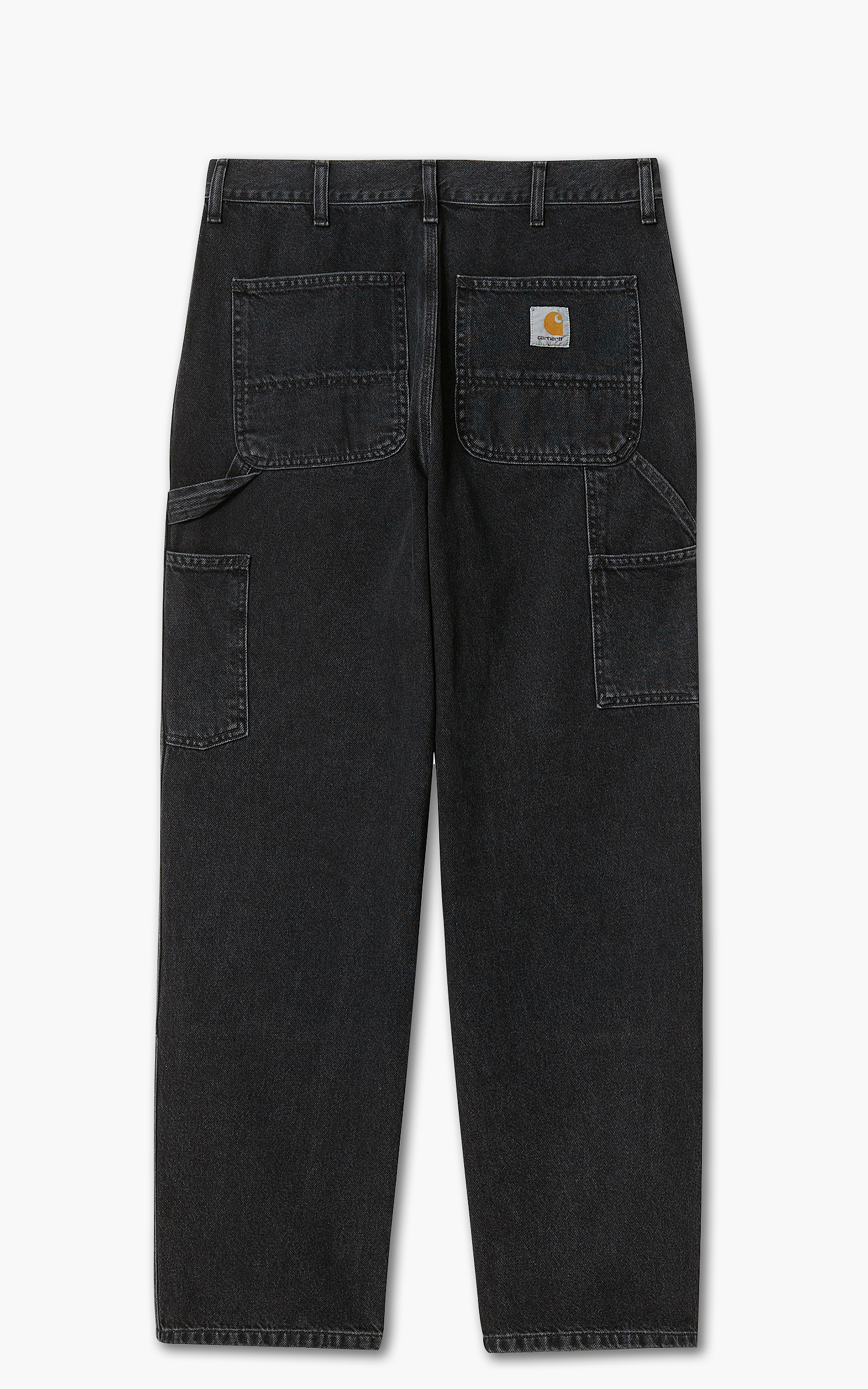 Carhartt Double Knee Pant Black Stone Wash | Cultizm