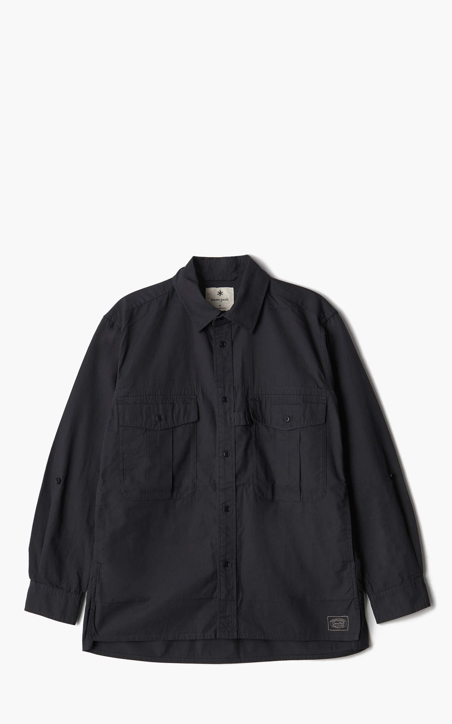 Snow Peak Takibi Light Ripstop Shirt Black | Cultizm