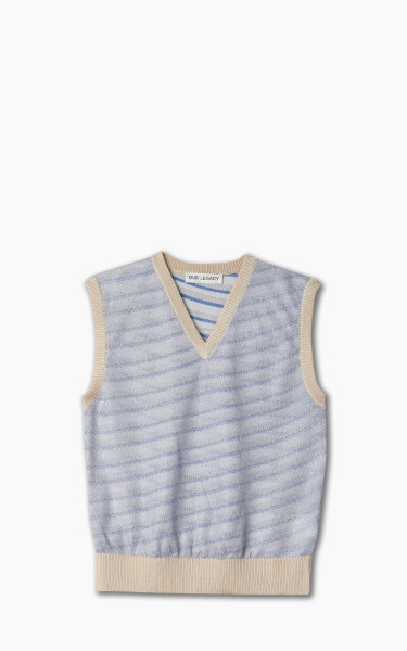 Our Legacy Knitted Vest Cartoon Static Stripe
