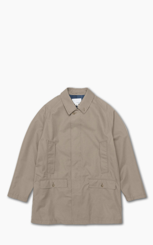 Nanamica 2L GORE-TEX Short Soutien Collar Coat Beige