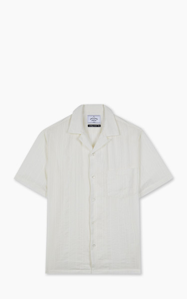 Portuguese Flannel Bahia Camp Collar Shirt Off White