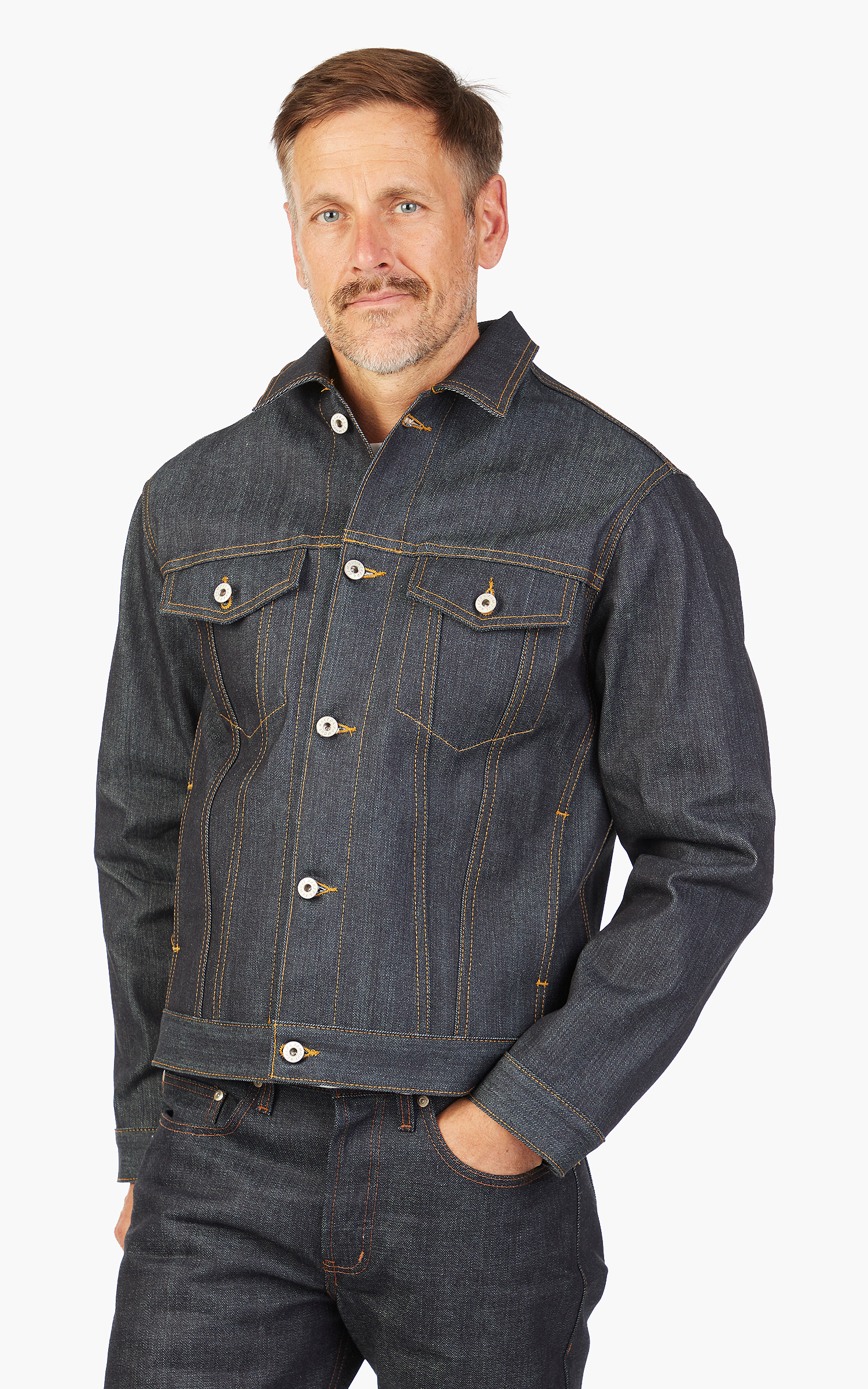 Naked & Famous Denim Denim Jacket Left Hand Twill Selvedge 13.75oz ...