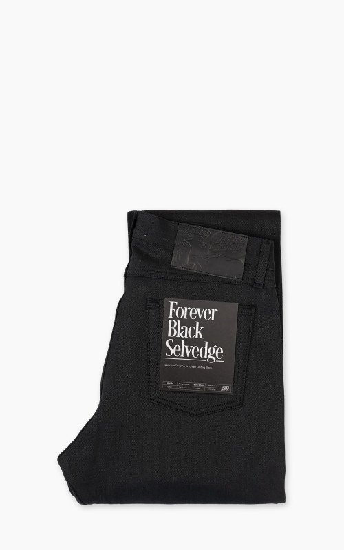 Naked & Famous Denim True Guy Forever Black Selvedge Black 12.5oz