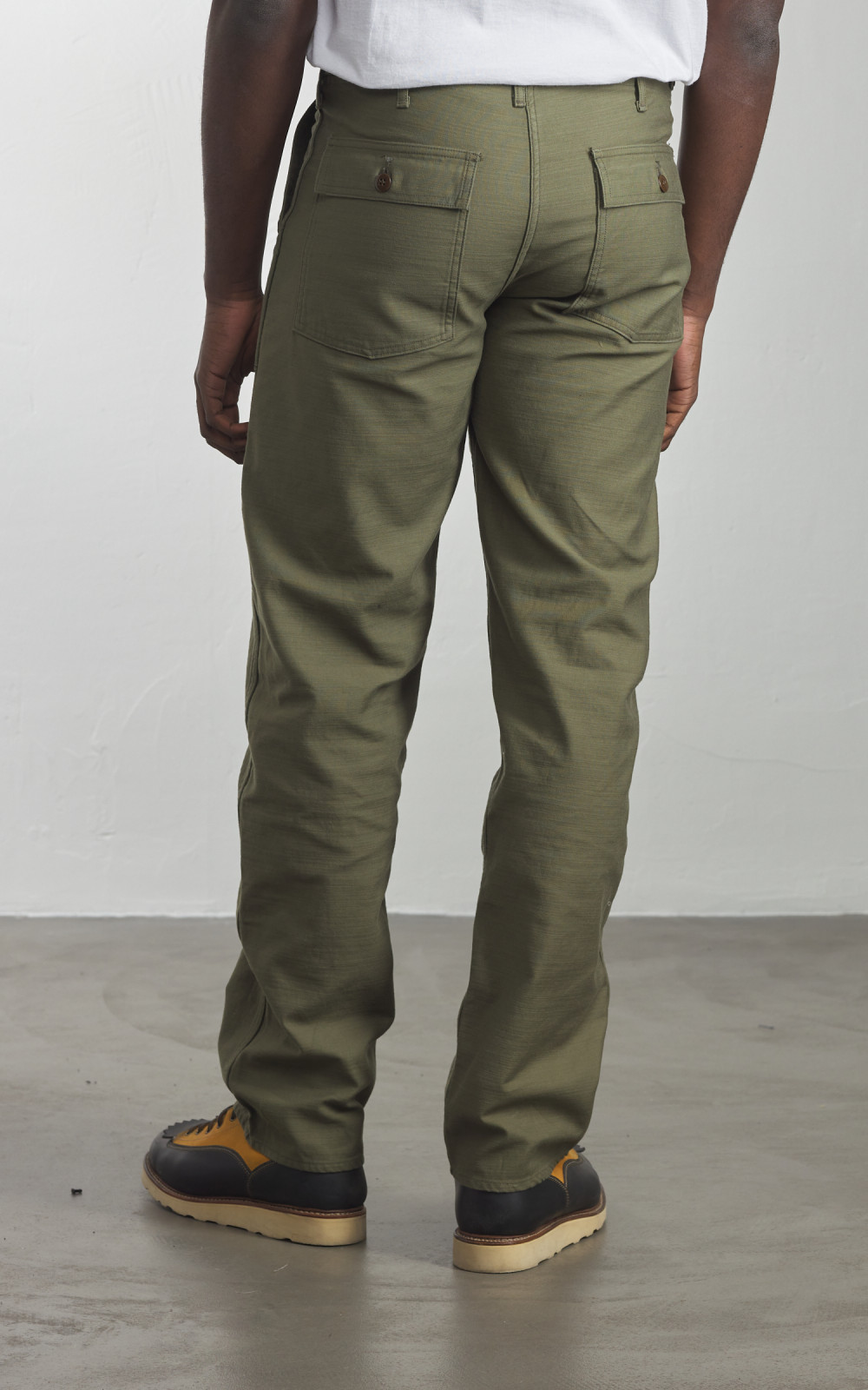 Baker Utility Military Pants in Olive – Blue Owl Workshop