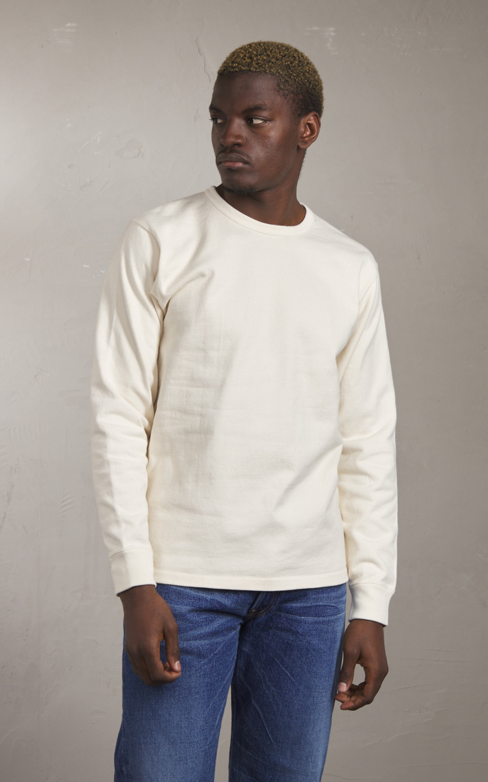 Wonder Looper Double Heavyweight Crewneck Longsleeve T-Shirt