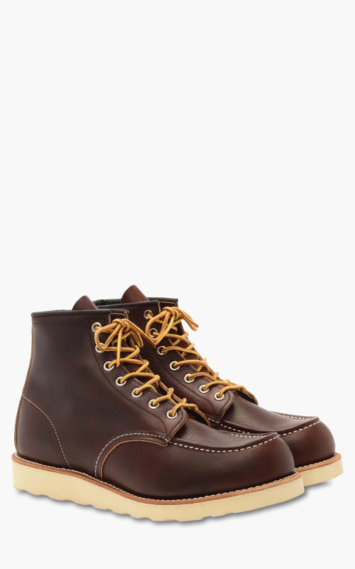 Red Wing Shoes 8138D Moc Toe Briar Oil Slick