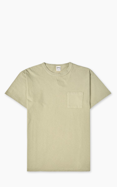 Houston Pigment Dyed Pocket T-Shirt Olive
