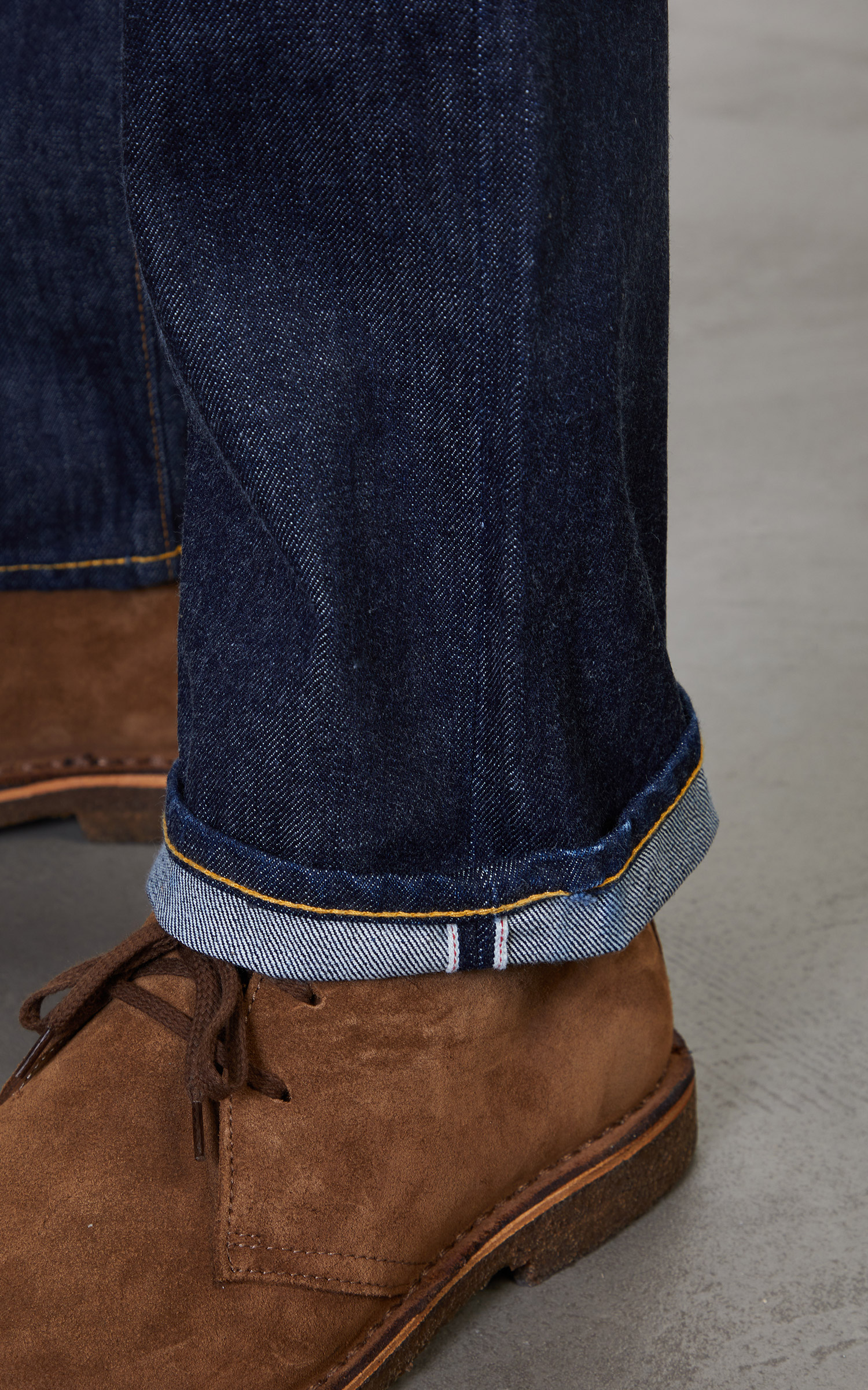 RRL Low Straight Fit Selvedge Jean One Wash | Cultizm