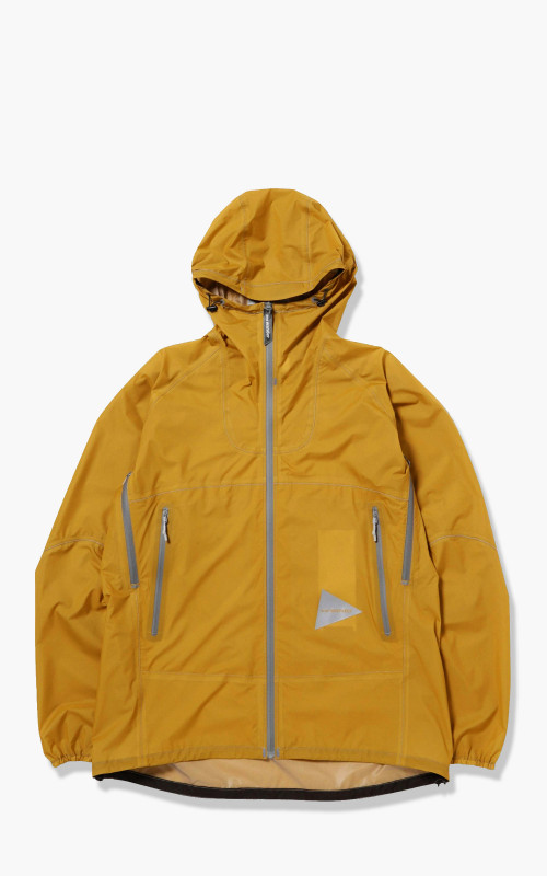 and wander 3L UL Rain Jacket Yellow 5742111036-060-Yellow