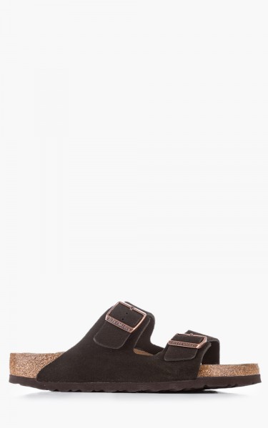 Birkenstock Arizona Soft Footbed Suede Mocca