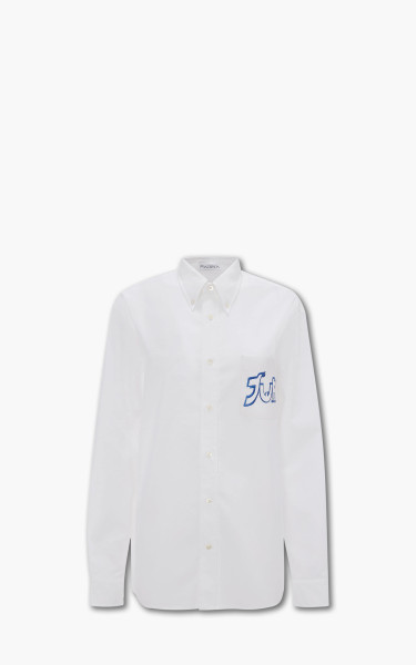 JW Anderson RH Chest And Back Embroidery Shirt White