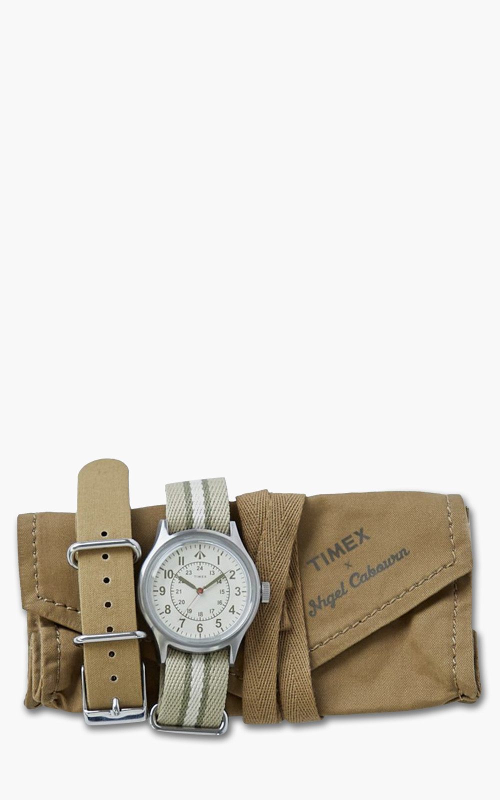 Nigel Cabourn x Timex Desert Watch Tan Cultizm