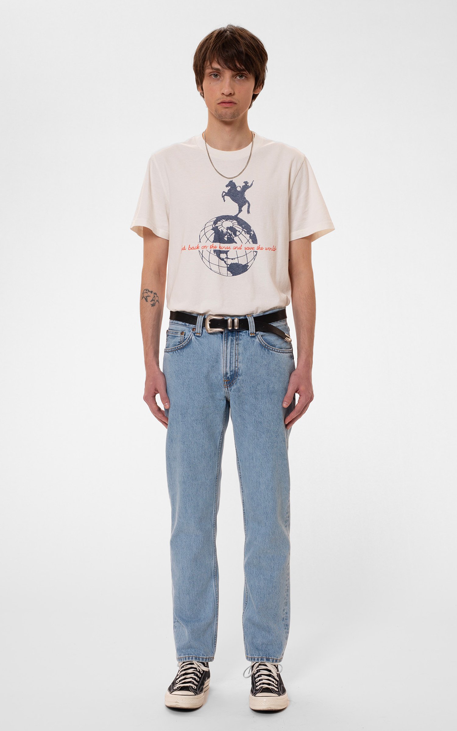 Nudie Jeans Gritty Jackson Summer Clouds | Cultizm