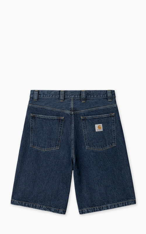 Carhartt WIP Brandon Short Smith Denim Stone Washed Blue
