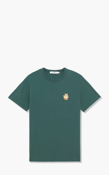Maison Kitsuné All Right Fox Patch Classic T-Shirt Dark Green
