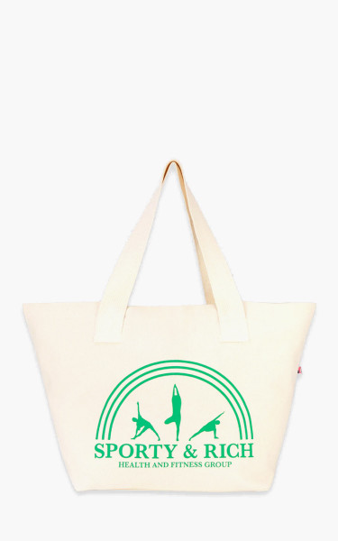 Sporty &amp; Rich Fitness Group Tote Natural/Kelly