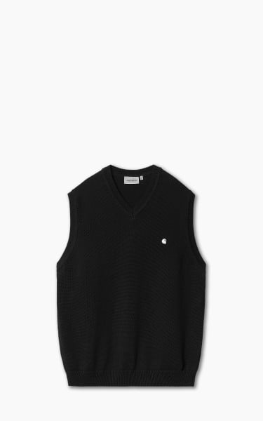 Carhartt WIP Madison Vest Sweater Black/Wax