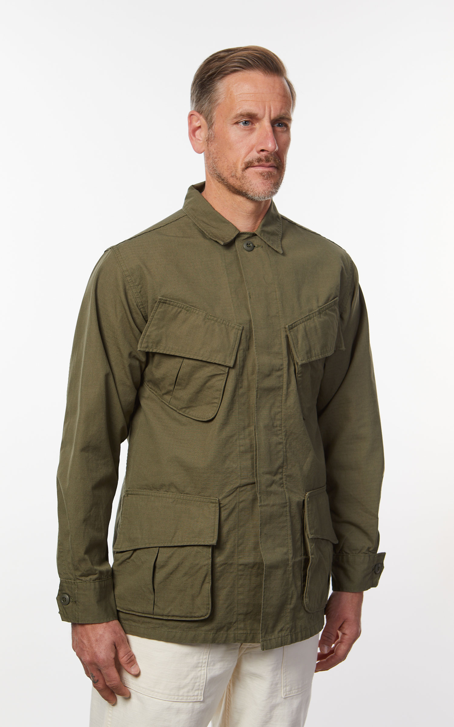 Bronson US Army 5th Model Jungle Fatigue Tropical Jacket – Rivet ...