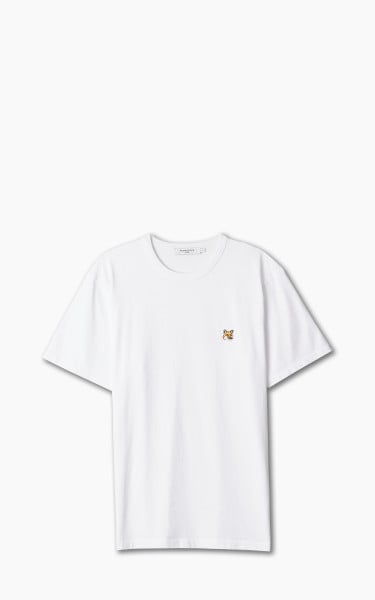 Maison Kitsuné Fox Head Patch Classic T-Shirt White