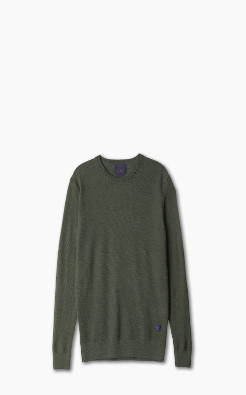 Blue de Gênes Tondo Nuovo Knit Leaf Melange