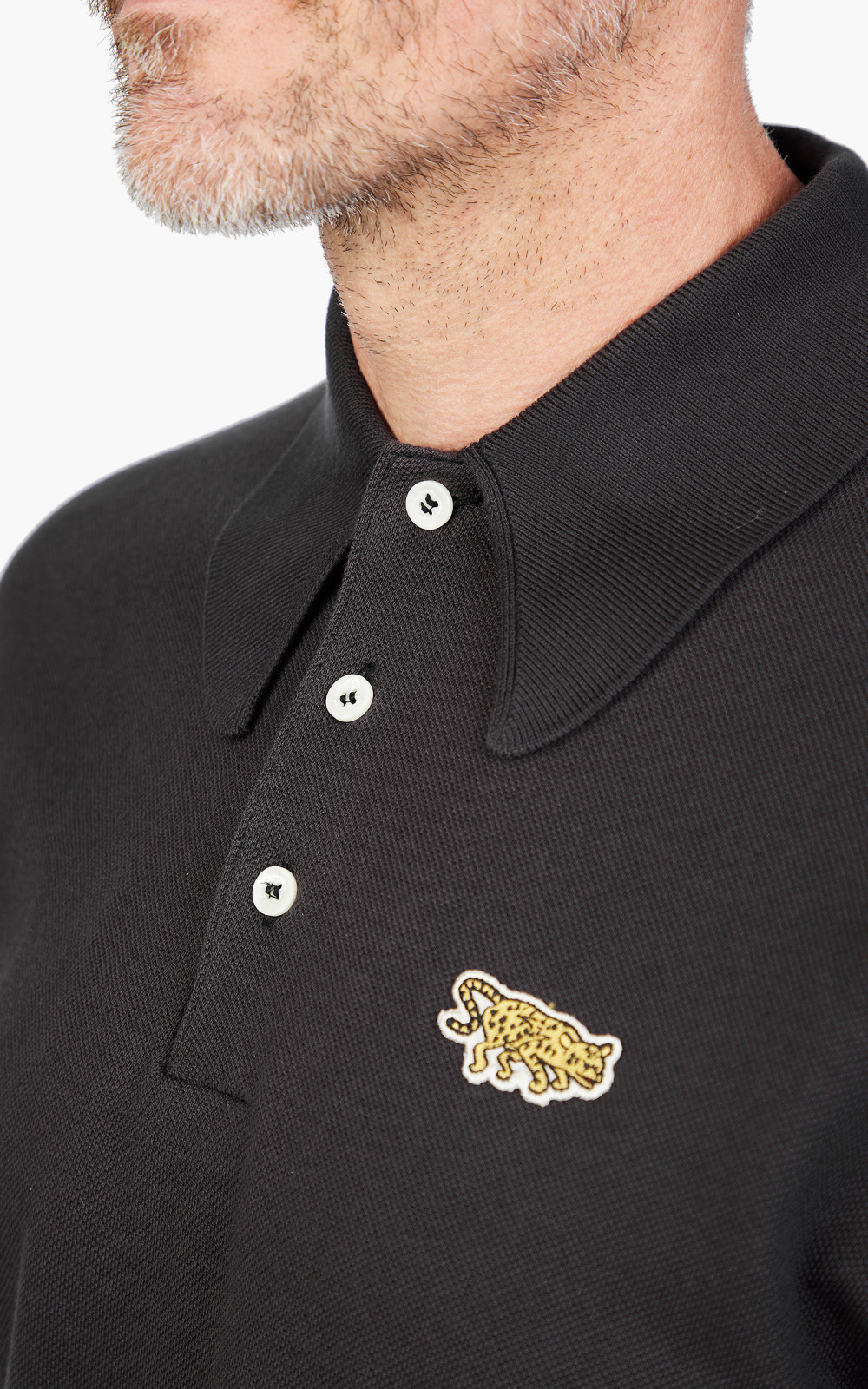 Warehouse & Co. Lot 4090 Pique Polo Shirt Jaguar Black | Cultizm